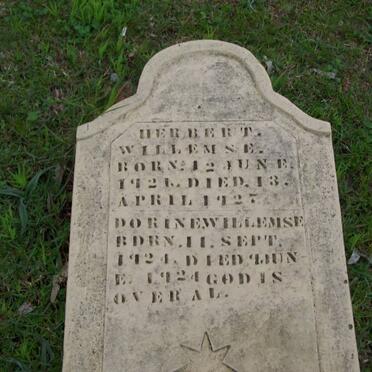 WILLEMSE Herbert 1921-1927 :: WILLEMSE Dorine 1924-1924