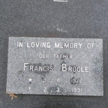 BROGLE Francis 1922-1991