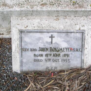 BOSSMEYER John 1891-1953