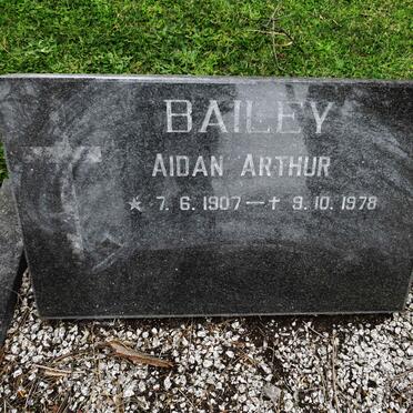 BAILEY Aidan Arthur 1907-1978