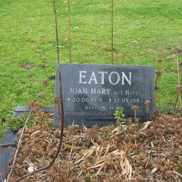 EATON Joan Mary nee HAYES 1919-1984