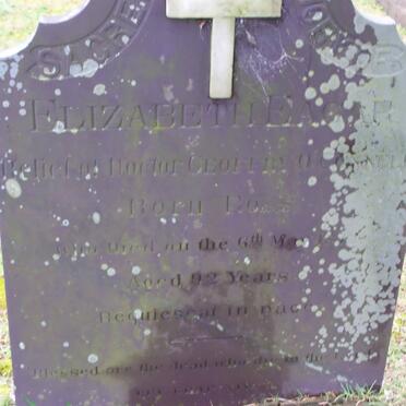 EAGER Elizabeth born ROSS -18?