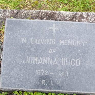 HUGO Johanna 1872-1961