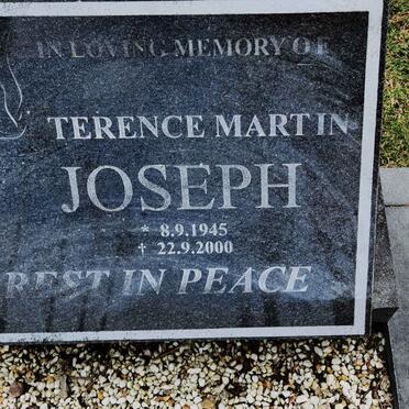 JOSEPH Terence Martin 1945-2000