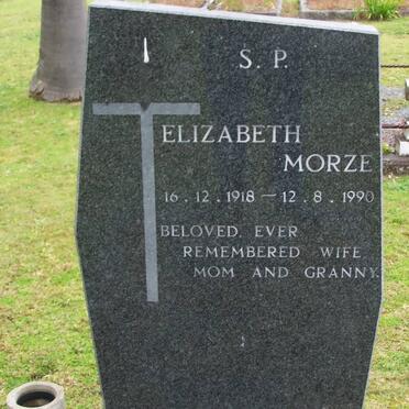 MORZE Elizabeth 1918-1990