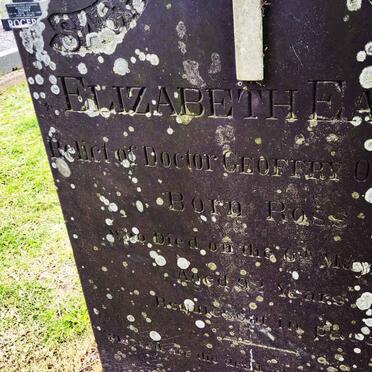 O'CONNELL Elizabeth Eager nee ROSS -1872