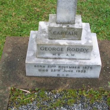 RODDY George 1876-1958