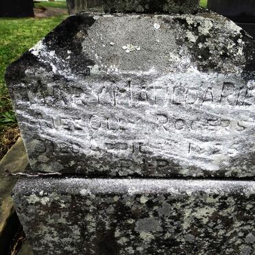 RIEHL Mary Matilda nee OL? ROGERS -1925