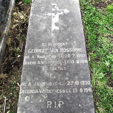 ROSSOMME Georges 1902-1941 :: ROSSOMME Guy 1930-1941