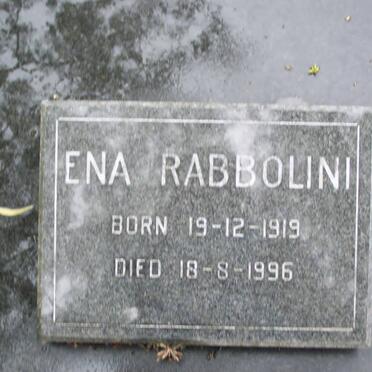 RABBOLINI Ena 1919-1996