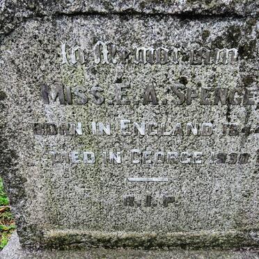 SPENCE E.A. 1844-1930