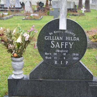 SAFFY Gillian Hilda nee HUGHES 1946-1983