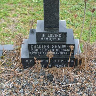 SHADWELL Charles 1913-1986