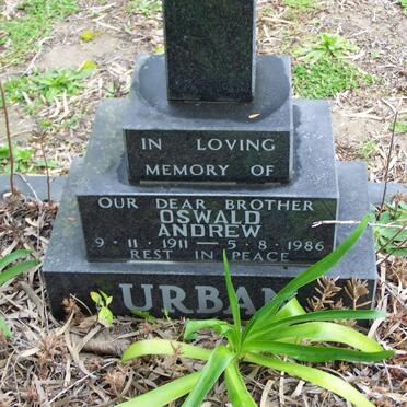 URBAN Oswald Andrew 1911-1986