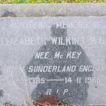 WILKENS Elizabeth nee McKEY 1885-1966