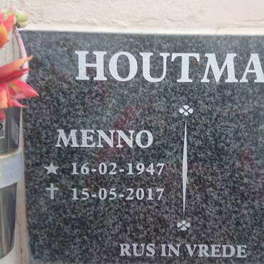HOUTMAN Menno 1947-2017