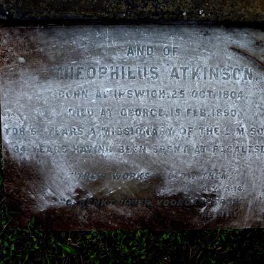 ATKINSON Theophilus 1804-1890