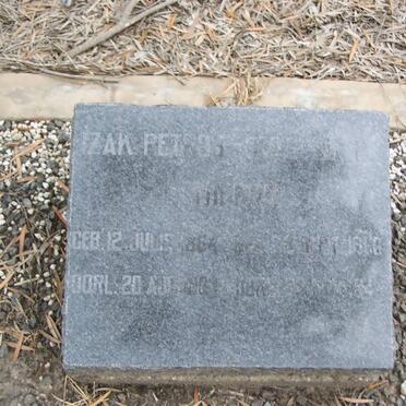 ? Izak Petrus 1864-18?