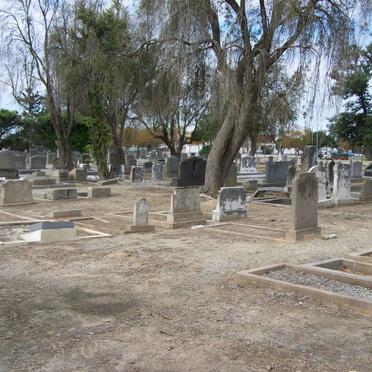 3. Overview on left hand side of the cemetery