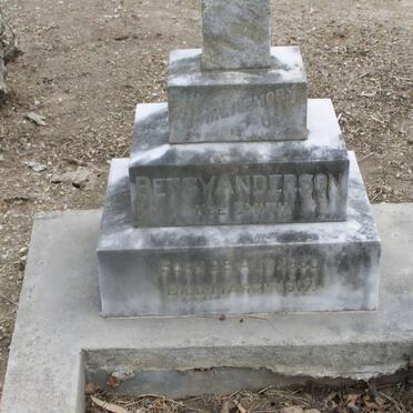 ANDERSON Betsy nee SMITH 1850-1917