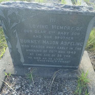 ASPELING Burney Mason -1949