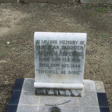 ASPELING Audrey 1939-1948