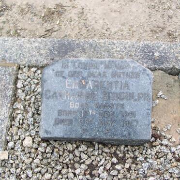 BIDDULPH Emmarentia Catharina nee MASSYN ?-1927