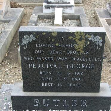 BUTLER Percival George 1912-1966