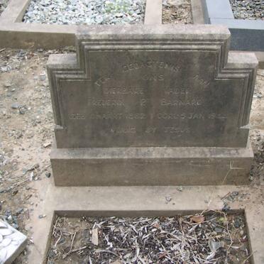 BARNARD Frederick P. 1862-1942