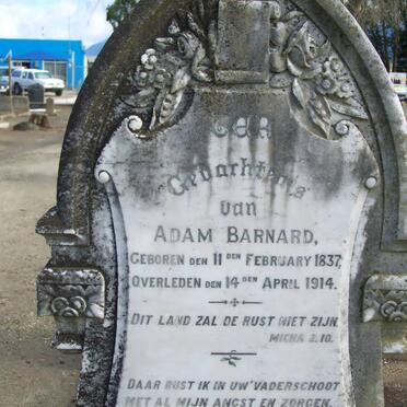 BARNARD Adam 1837-1914