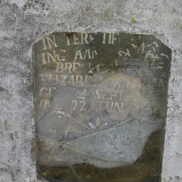 BOTHA Elizabeth Ingesina nee KOEN 1917-1938