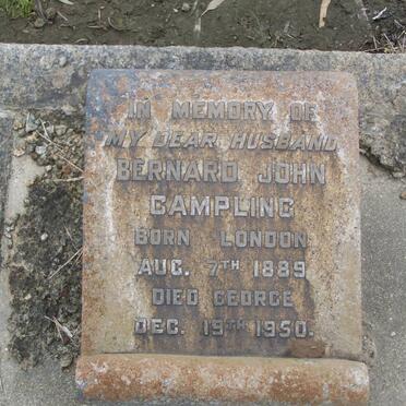 CAMPLING Bernard John 1889-1950