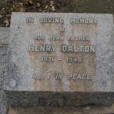 DALTON Henry 1871-1946