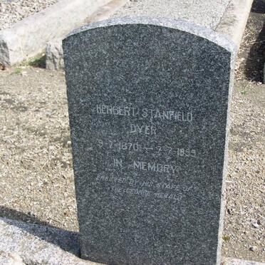 DYER Herbert Stanfield 1870-1955