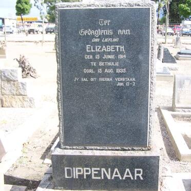 DIPPENAAR Elizabeth 1914-1935