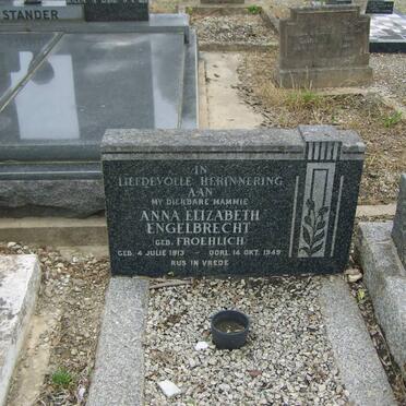 ENGELBRECHT Anna Elizabeth nee FROEHLICH 1913-1949
