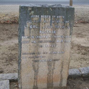 EUSTACE John Thomas 1825-1918