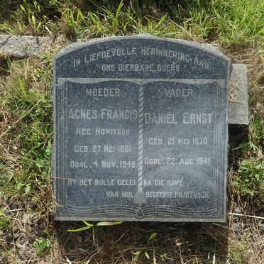 FRYLINCK Daniel Ernst 1870-1948 &amp; Agnes Francis HOWITSON 1881-1948 _2