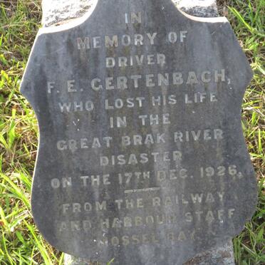 GERTENBACH F.E. -1926