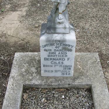 GILES Bernard F. 1938-1942