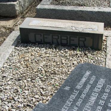 GERBER Stephanus Hendrik 1873-1962 _1