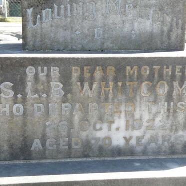 WHITCOMB S.L.B. -1922