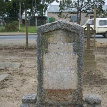 HAZELL Arthur James -1922 &amp; Barbara Aletta WEPENER -1929
