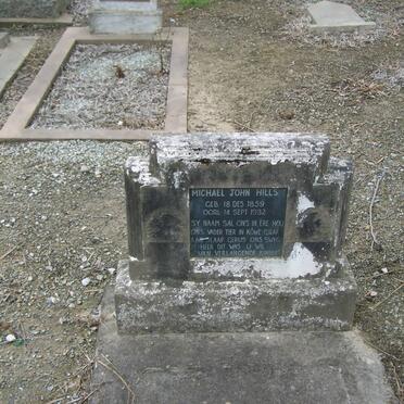 HILLS Michael John 1859-1932