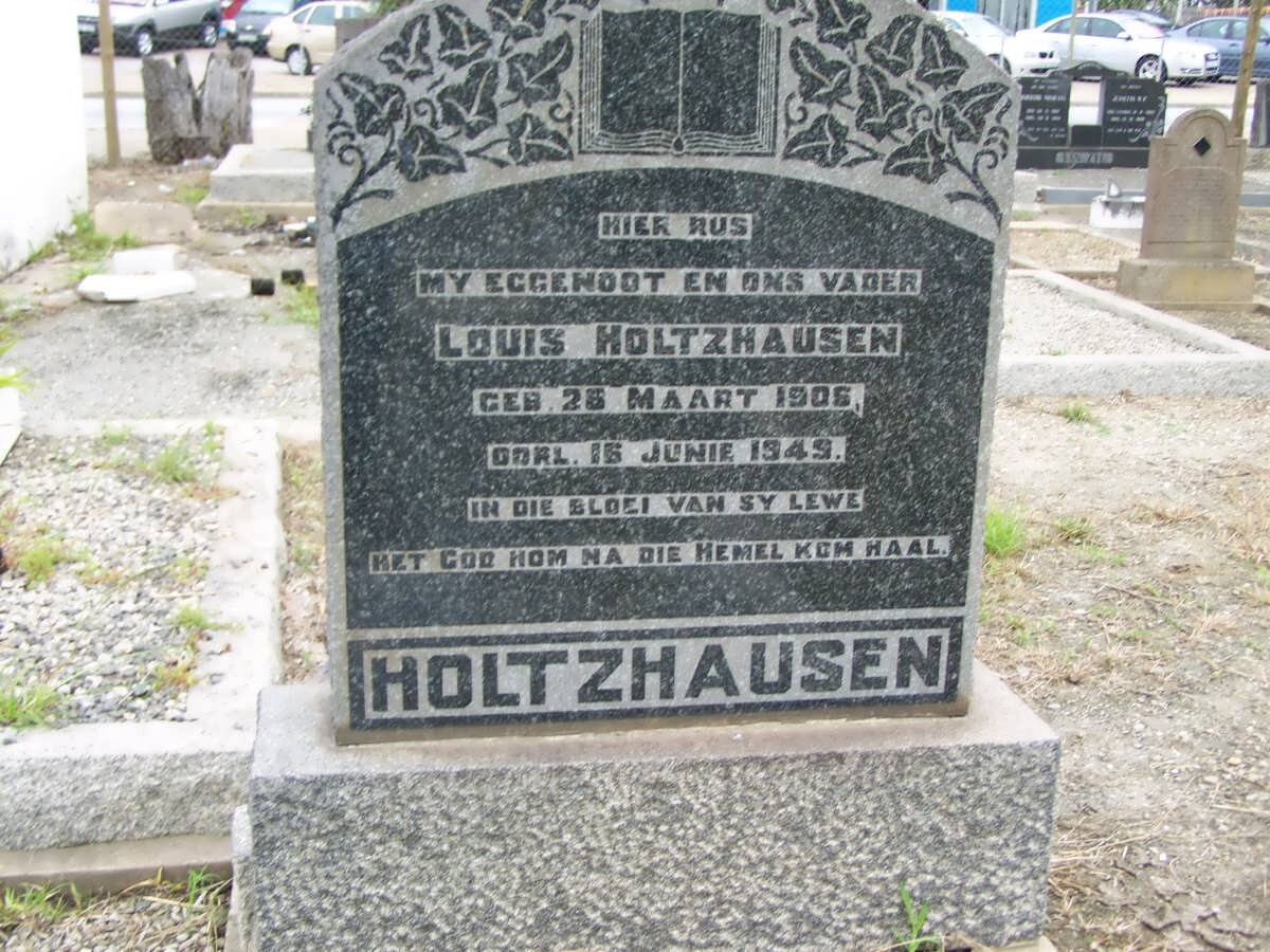 HOLTZHAUSEN Louis 1905-1949