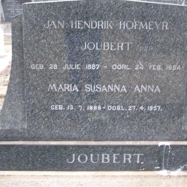 JOUBERT Maria Susanna Anna 1888-1957