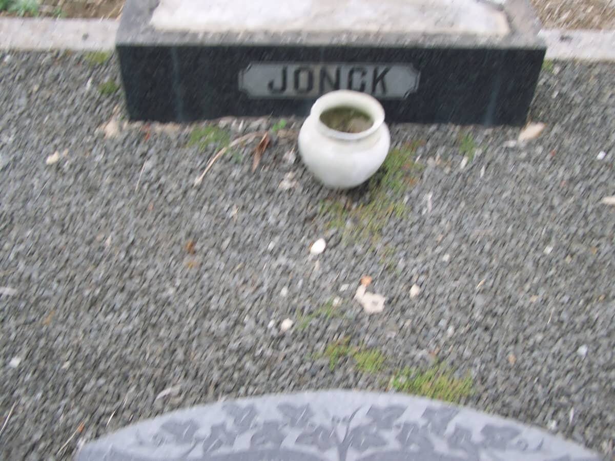 JONCK Thomas Philippus 1876-1961 &amp; Maria Dorathea SNYGANS 1888-1982