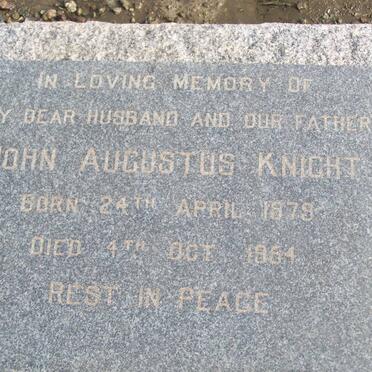 KNIGHT John Augustus 1879-1964
