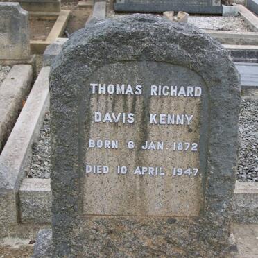 KENNY Thomas Richard Davis 1872-1947