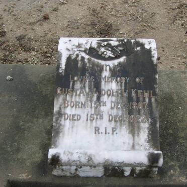 KEHL Gustav Adolph 1887-1922